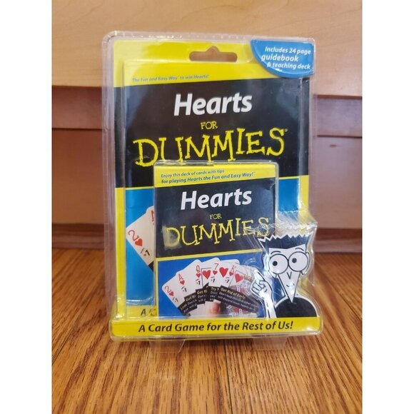 Hearts For Dummies Card Game Instruction Book Teaching Deck No. 7012 Vintage - Picture 5 of 5